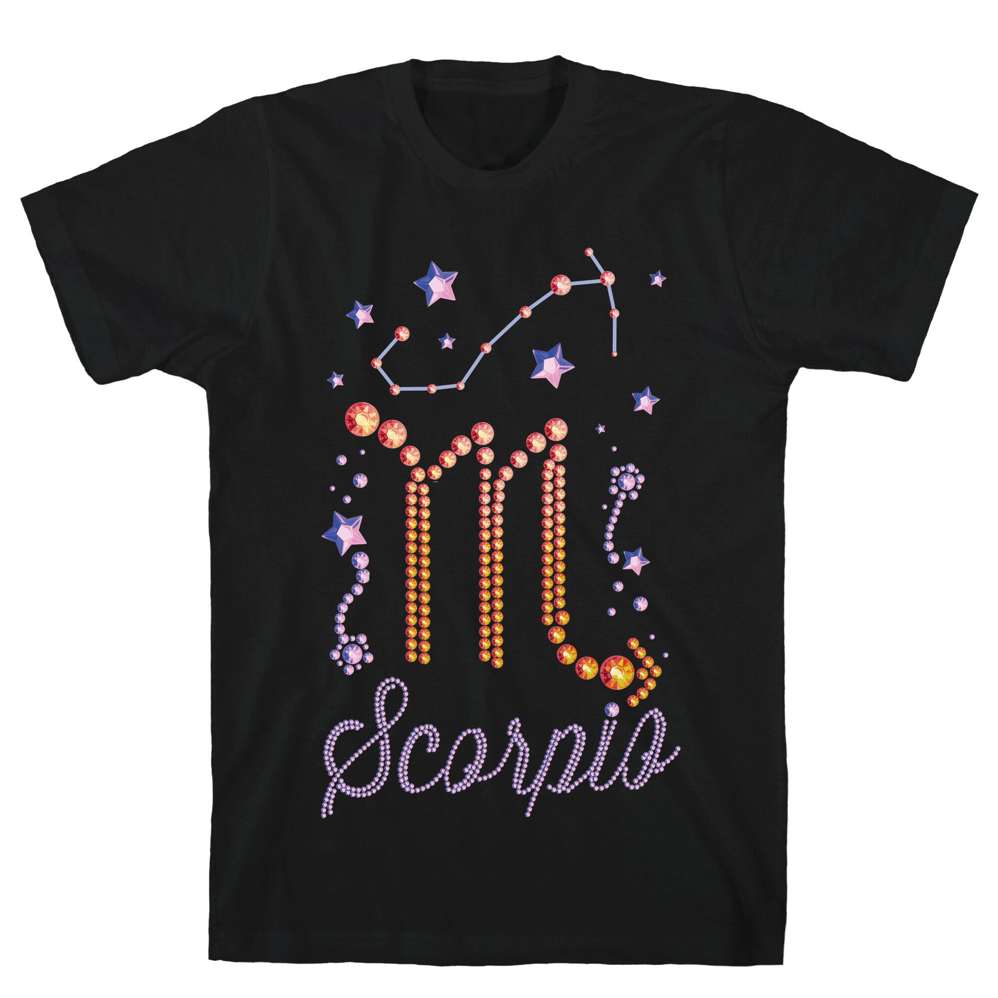 90's BeDazzle Zodiacs: Scorpio T-Shirt